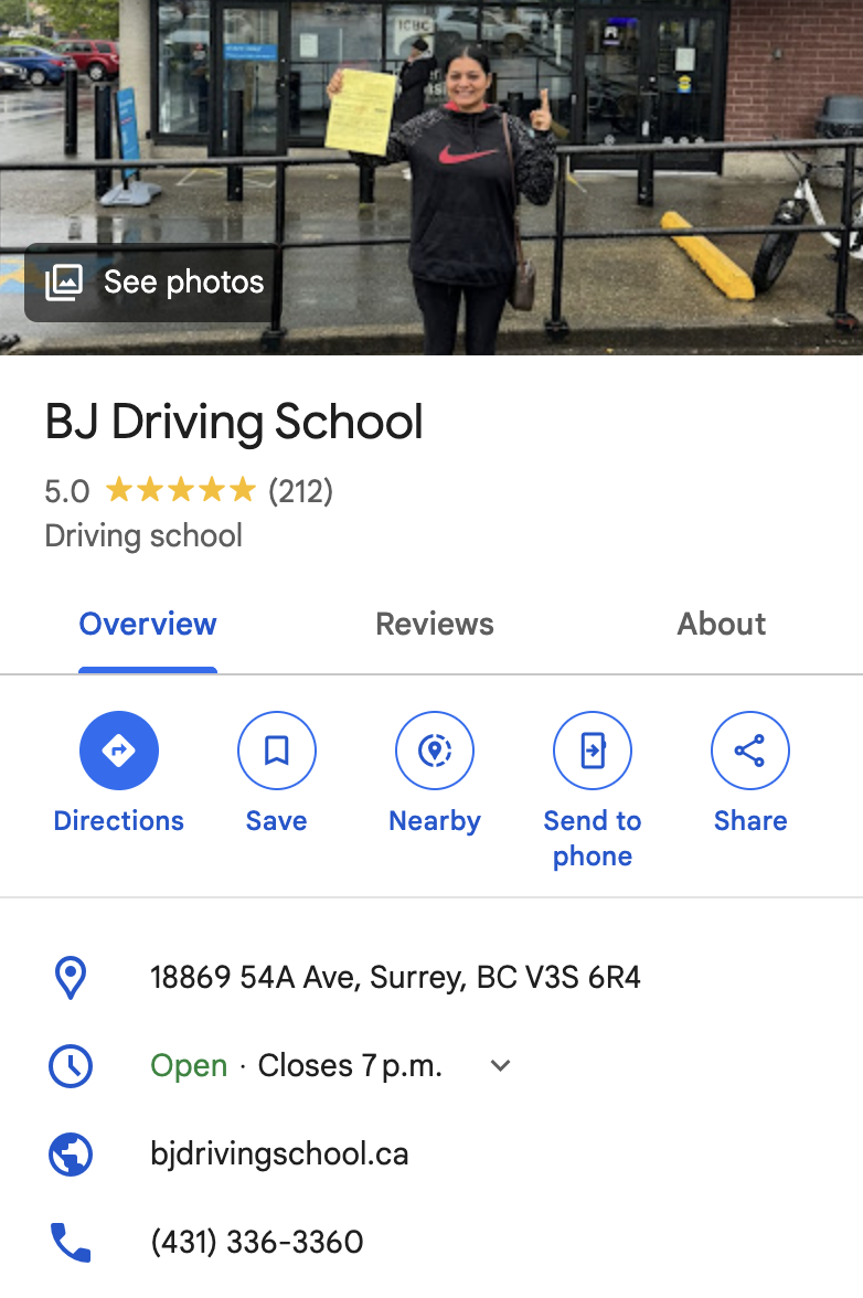 Google Review Screenshot: 5 Star Rating by more than 200 people